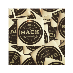Sack sticker