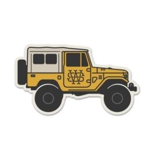 FJ40 Soft Top Sticker